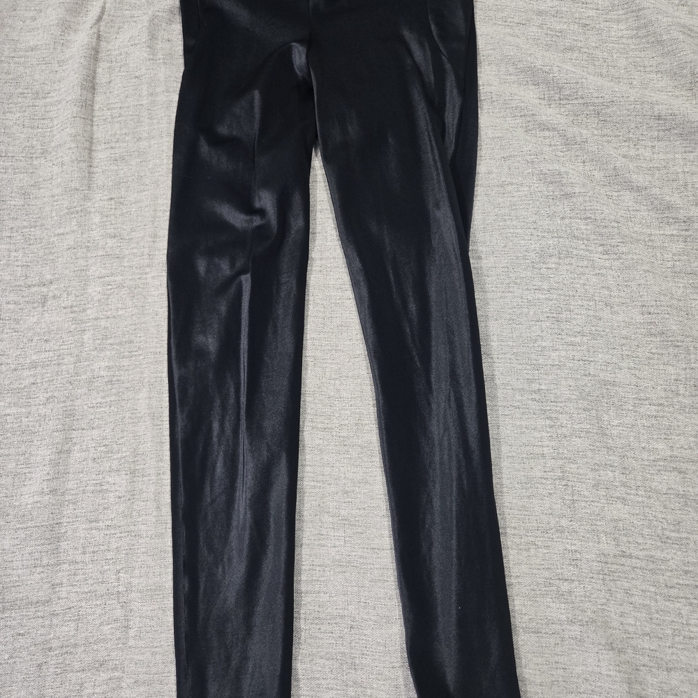 Blackmilk Black Shiny Leggings